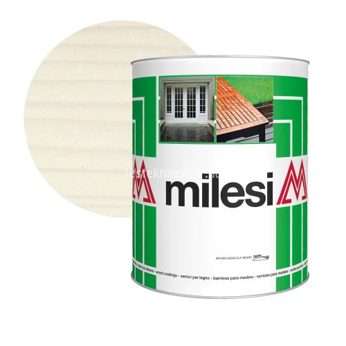 Milesi Kültéri Classic Vékonylazúr 1L- Fehér (XGT-6100)