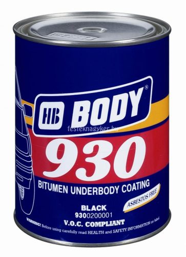 Body 930 alvázvédő fekete 2,5kg