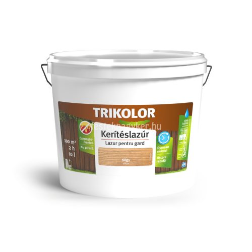 Trikolor Kerítéslazúr tölgy 10l 