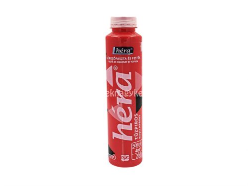 Héra (Aquakolor) színezőpaszta 820 tűzpiros 0,5l