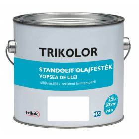 Trikolor Standolit olajfesték 100 fehér 2,5l