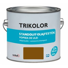 Trikolor Standolit olajfesték 551 szatinóber 2,5l
