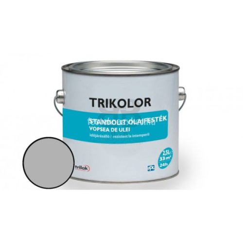 Trikolor Standolit olajfesték 200 szürke 2,5l