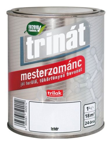 Trinát mesterzománc 100 fehér 5 L