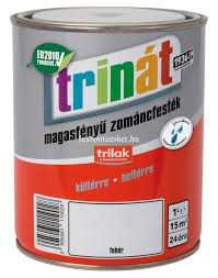 Trinát magasfényű zománcfesték 100 fehér 0,5L