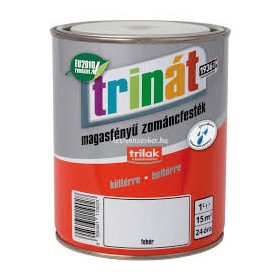 Trinát magasfényű zománcfesték 100 fehér 2,5L