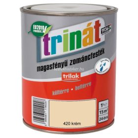 Trinát magasfényű zománcfesték 420 krém 1L  