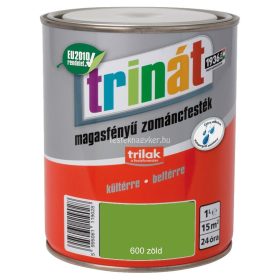 Trinát magasfényű zománcfesték 600 zöld 0,25L   