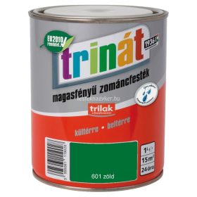 Trinát magasfényű zománcfesték 601 zöld 1L   
