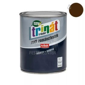 Trinát matt zománcfesték 504 barna 1 L