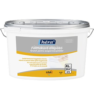 Héra folttakaró alapozó fehér 4L /füst,beázás esetén/