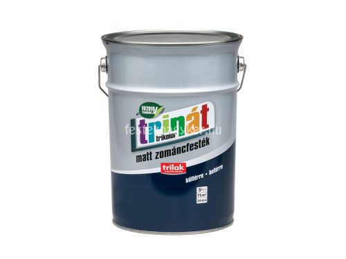 Trinát matt zománcfesték 300 fekete 5 L 