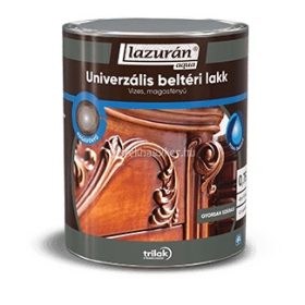   Lazurán aqua (vizes) magasfényű univerzális beltéri  lakk 0,75l 