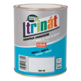 Trinát selyemfényű zománcfesték 100 fehér 2,5 L