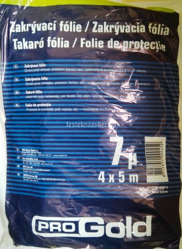 Progold takarófólia 7 mikron 4×5m