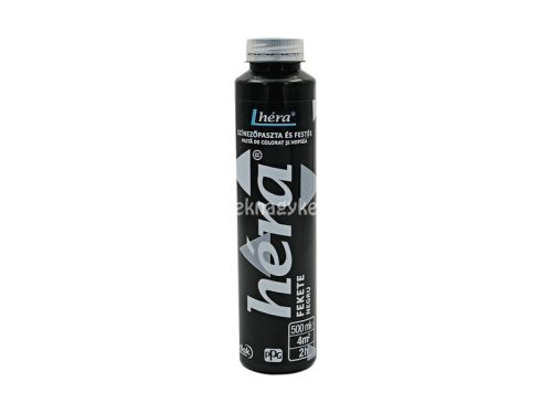 Héra (Aquakolor) színezőpaszta 300 fekete 0,5l