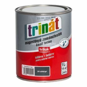 Trinát magasfényű zománcfesték 201 szürke 1l