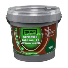 Valmor Lábazatfesték Szemcsés Zöld 1L