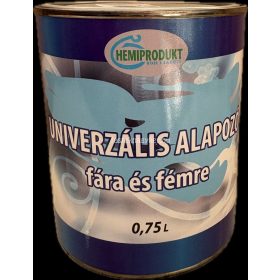 Hemi alapozó fa/fém törtfehér  0,75l