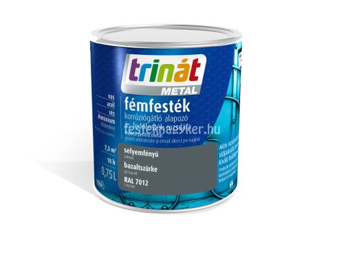 Trinát Metál selyemfényű 0,75L- Bazalt szürke 