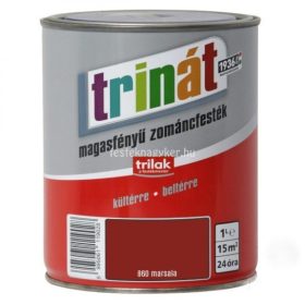 Trinát magasfényű zománcfesték 860 marsala 1L 