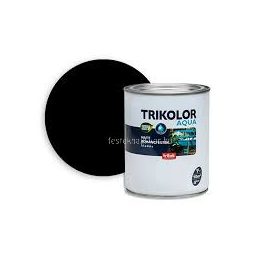 Trikolor aqua (vizes) matt zománcfesték fekete 1l