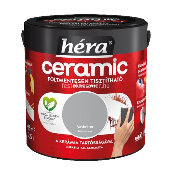 Héra Ceramic 2,5L- Vasbeton