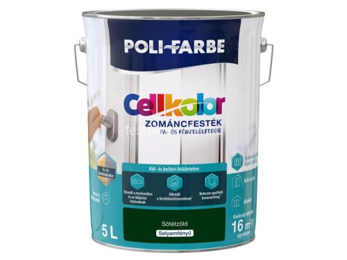 Cellkolor selyemfényű sötétzöld 5l